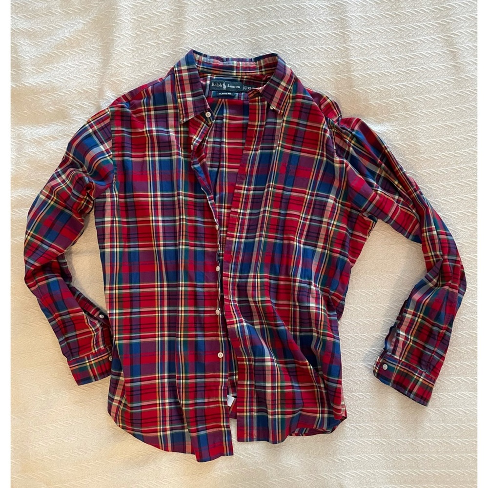 Polo by Ralph Lauren plaid button shirt